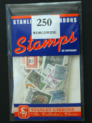 250 Worldwide Stamps by Stanley Gibbons Image 2