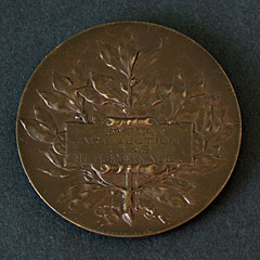 1939 Bronze Art Medallion Image 2