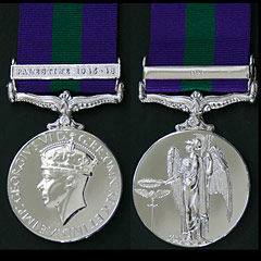 GSM George 6th with Palestine 1945-48 Clasp Image 2