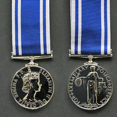 Police LSGC Queens Crown Medal Image 2