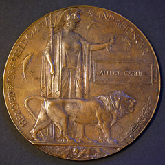 Great War Memorial Plaque - Albert Carlile Image 2