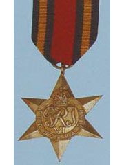 Burma Star  WW2 Medal