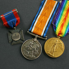 Great War Medal Pair Victory and War Medal Image 2