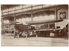 Postcard of Imperial Airways Passenger Aeroplane