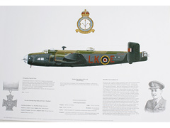 Handley Page Halifax 578 Squadron Gift Print Image 2