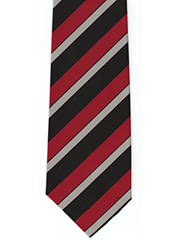East Surrey Regiment Striped Tie