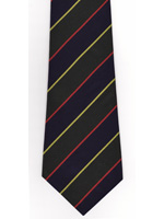 Argyll and Sutherland Highlanders striped tie