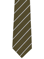 Green Howards striped tie Image 2