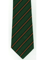 Gurkhas regiment striped tie