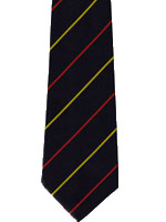 RAMC Medical Corps striped tie
