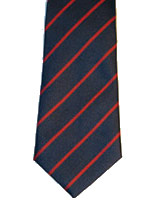 Royal Army Ordnance Corps striped tie