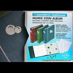 Numis Coin Album - Blue