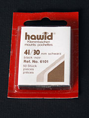 41 by 30mm Hawid Cut to Size stamp mounts