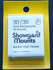 Showgard 30mm by 35mm Mounts