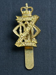 13th-18th Royal Hussars (QC) Cap Badge
