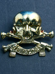 17th-21st Lancers Cap Badge