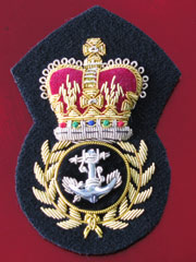 Chief Petty Officer Cap Badge QC