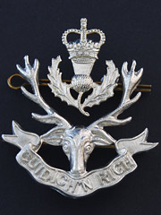 Queens Own Highlanders Cap Badge Image 2