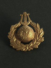 Royal Marines Musicians Cap Badge