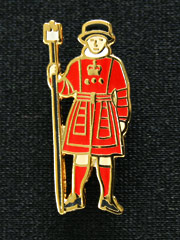 Beefeater London Lapel Badge