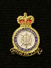 RAF Strike Command Lapel Badge