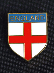 England Cross lapel badge