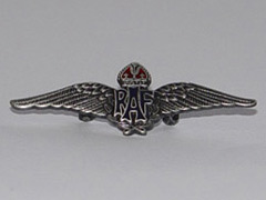RAF Wings silver badge