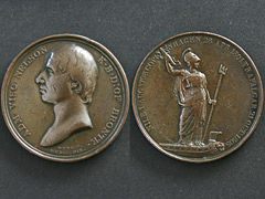 Horatio Nelson Medal Coin Image 2