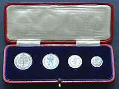 Silver Maundy 4 Coin Set