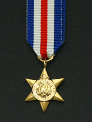France and Germany Star Miniature Medal