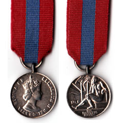 Imperial Service Miniature Medal