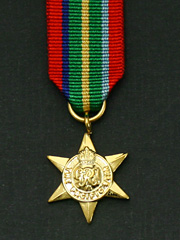 Pacific Star Miniature Medal
