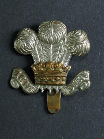 Product : Welch Regiment Ich Dien Cap Badge : from the myCollectors Website