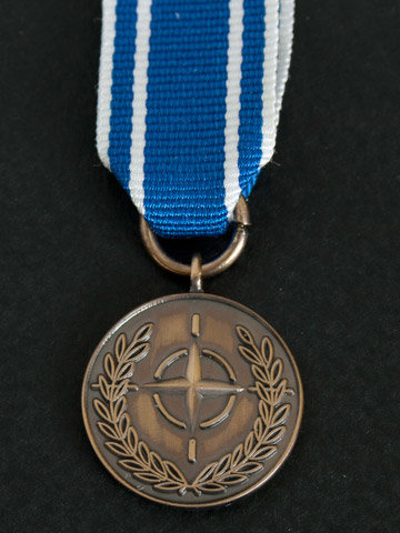 NATO Macedonia Miniature Medal