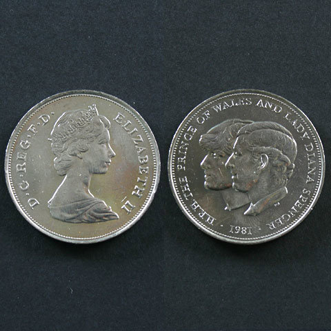 1981 Royal Wedding Crown - Charles and Diana