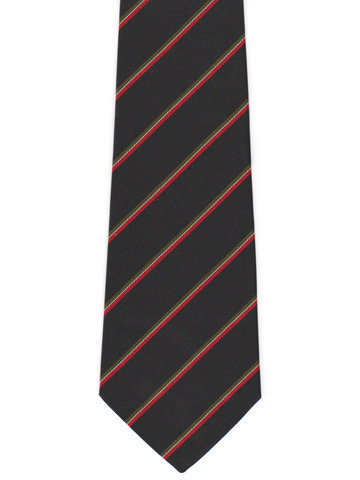 Royal Regiment of Wales Striped Tie