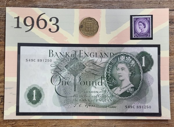 1963 yearcard set