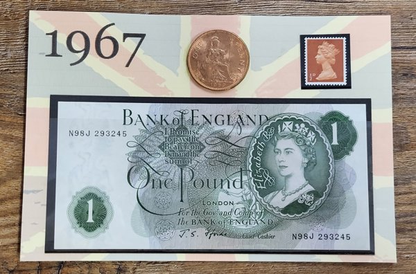 1967 yearcard set 