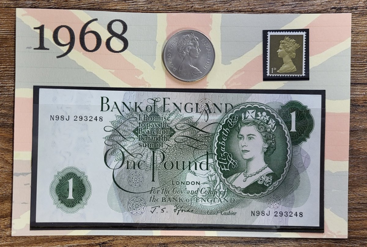1968 yearcard set