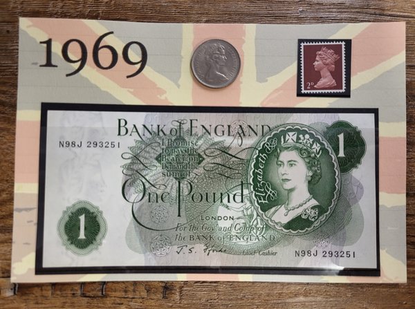 1969 yearcard set
