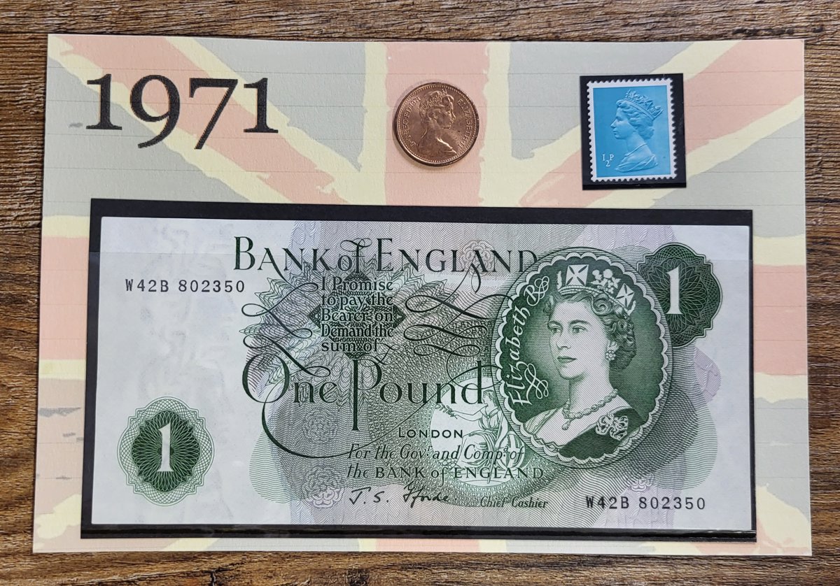 1971 yearcard set