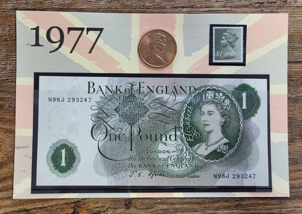 1977 yearcard set