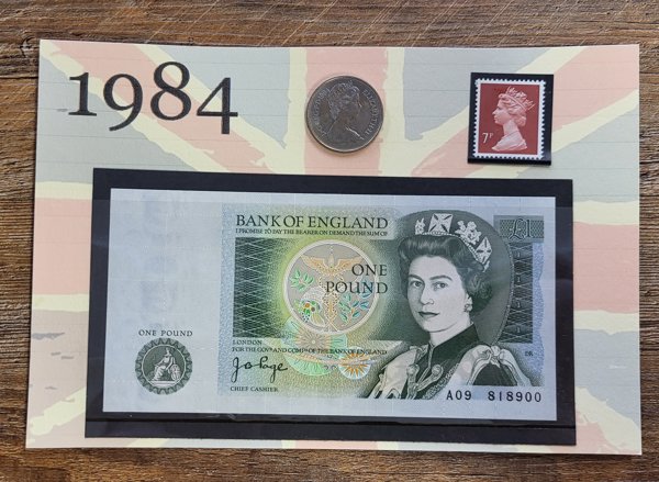 1984 yearcard set 