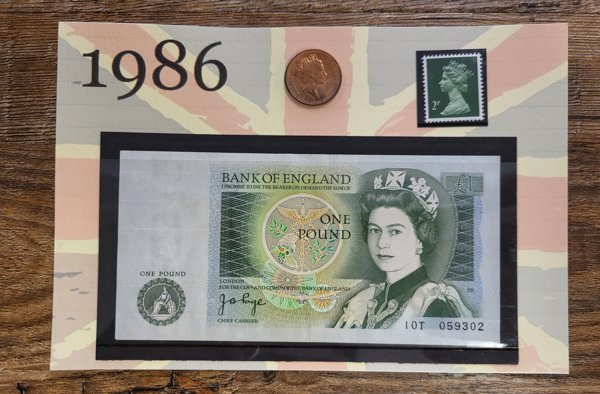 1986 yearcard set 