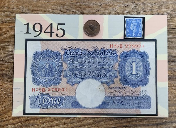 1945 Yearcard set