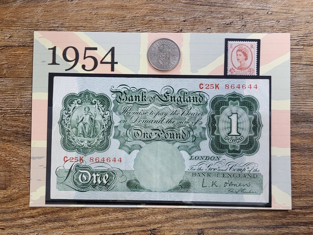 1954 Yearcard set
