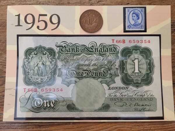 1959 Yearcard set