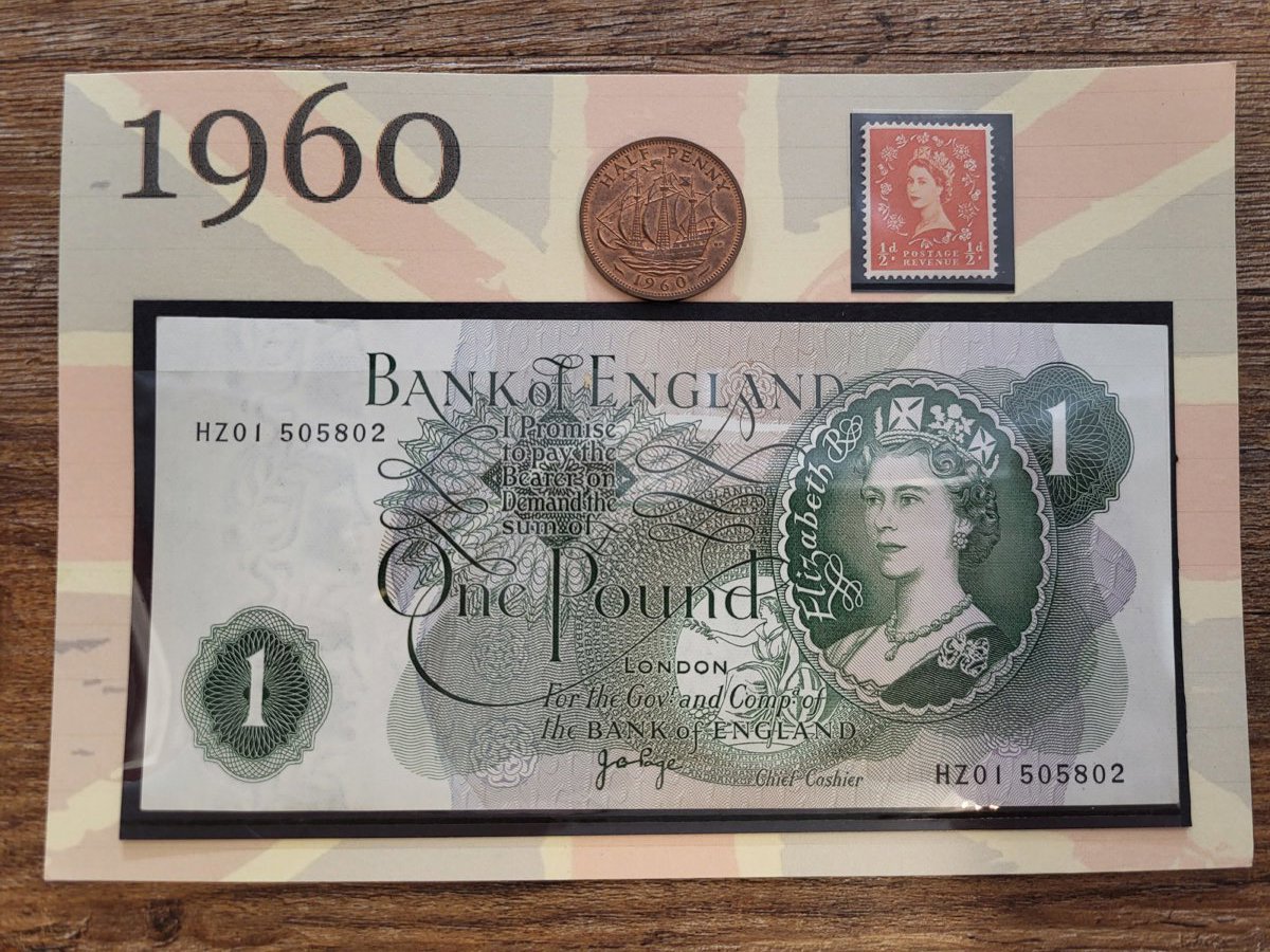 1960 Yearcard set