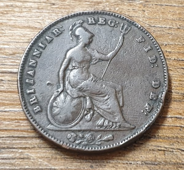 1854 penny - Queen Victoria