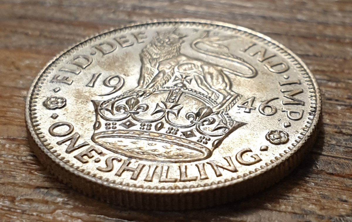 1946 English shilling - King George VI